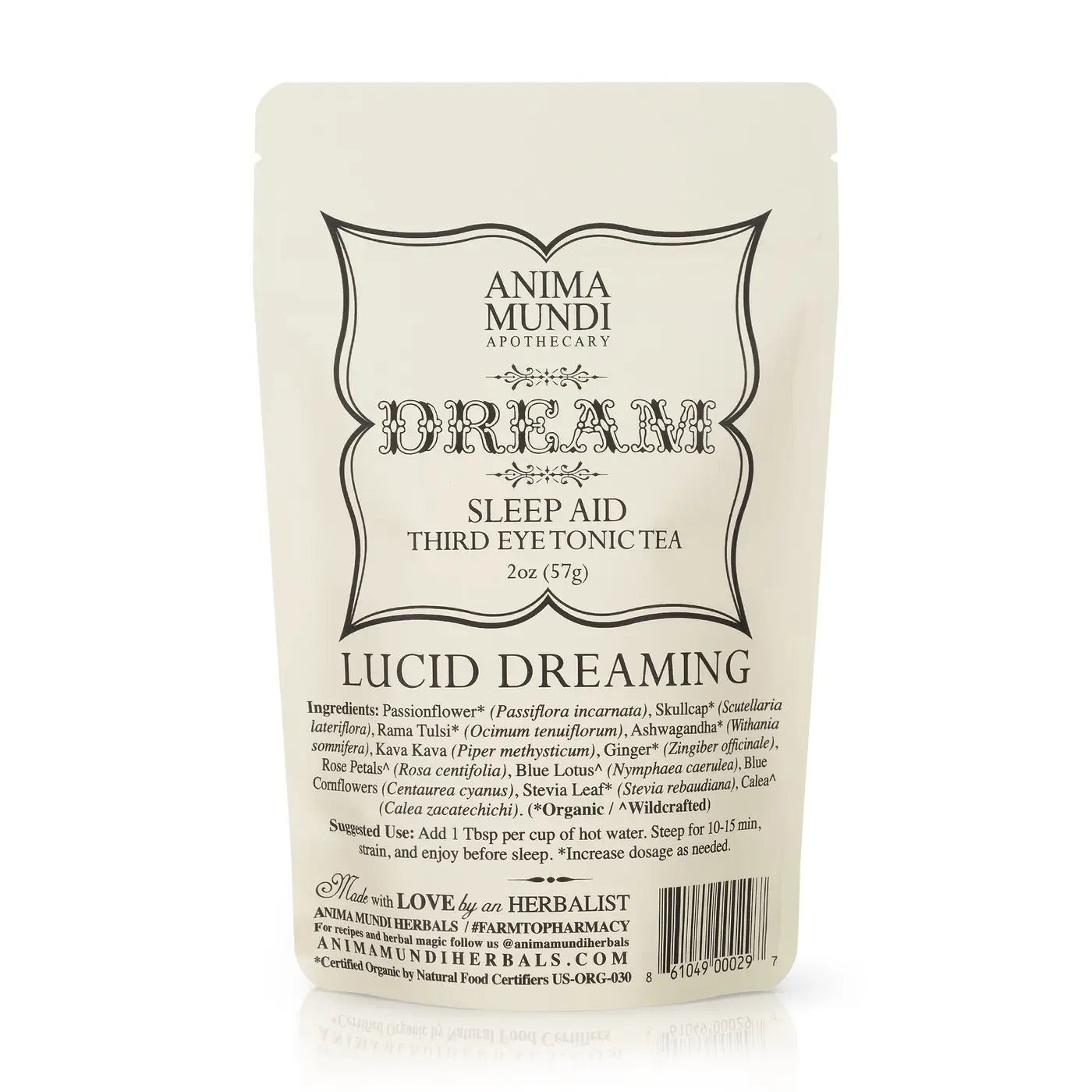 Anima Mundi Apothecary Lucid Dream Tea - Mushroom Coffee & Tea