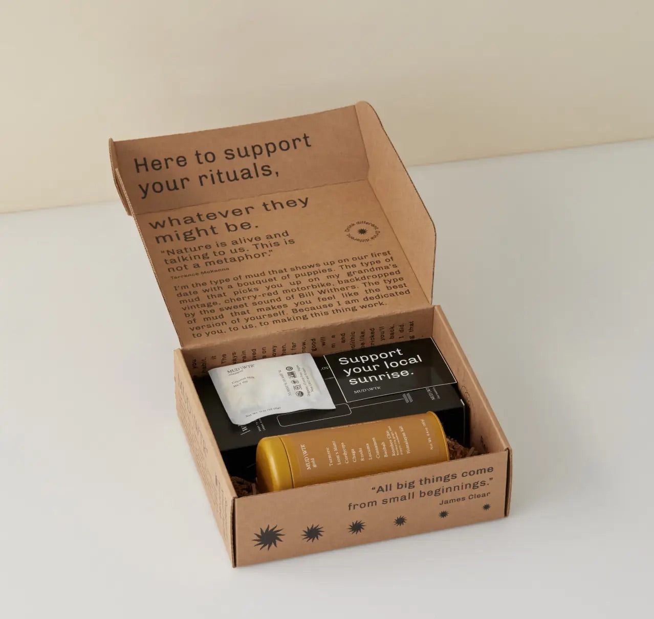 MUD\WTR - Afternoon Ritual Starter Kit - Mushroom Coffee & Tea