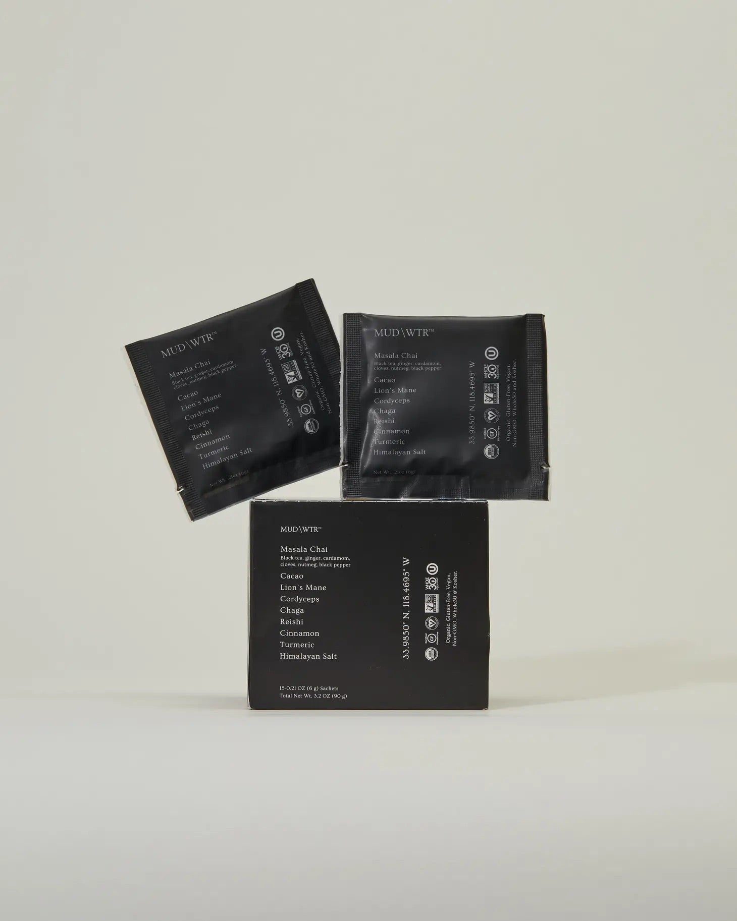 MUD\WTR - 15 Mud Sachet Box - Mushroom Coffee & Tea