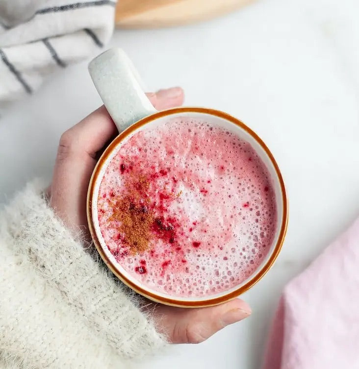 PureShrooms Beet Root Latte w/ Cordyceps - Mushroom Coffee & Tea