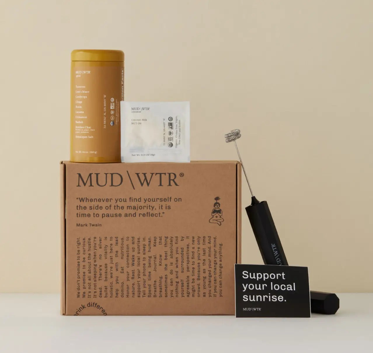 MUD\WTR - Afternoon Ritual Starter Kit - Mushroom Coffee & Tea