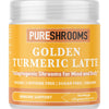 PURESHROOMS - Turmeric Latte w/ Lion's Mane & Turkey Tail - Mushroom Coffee & Tea