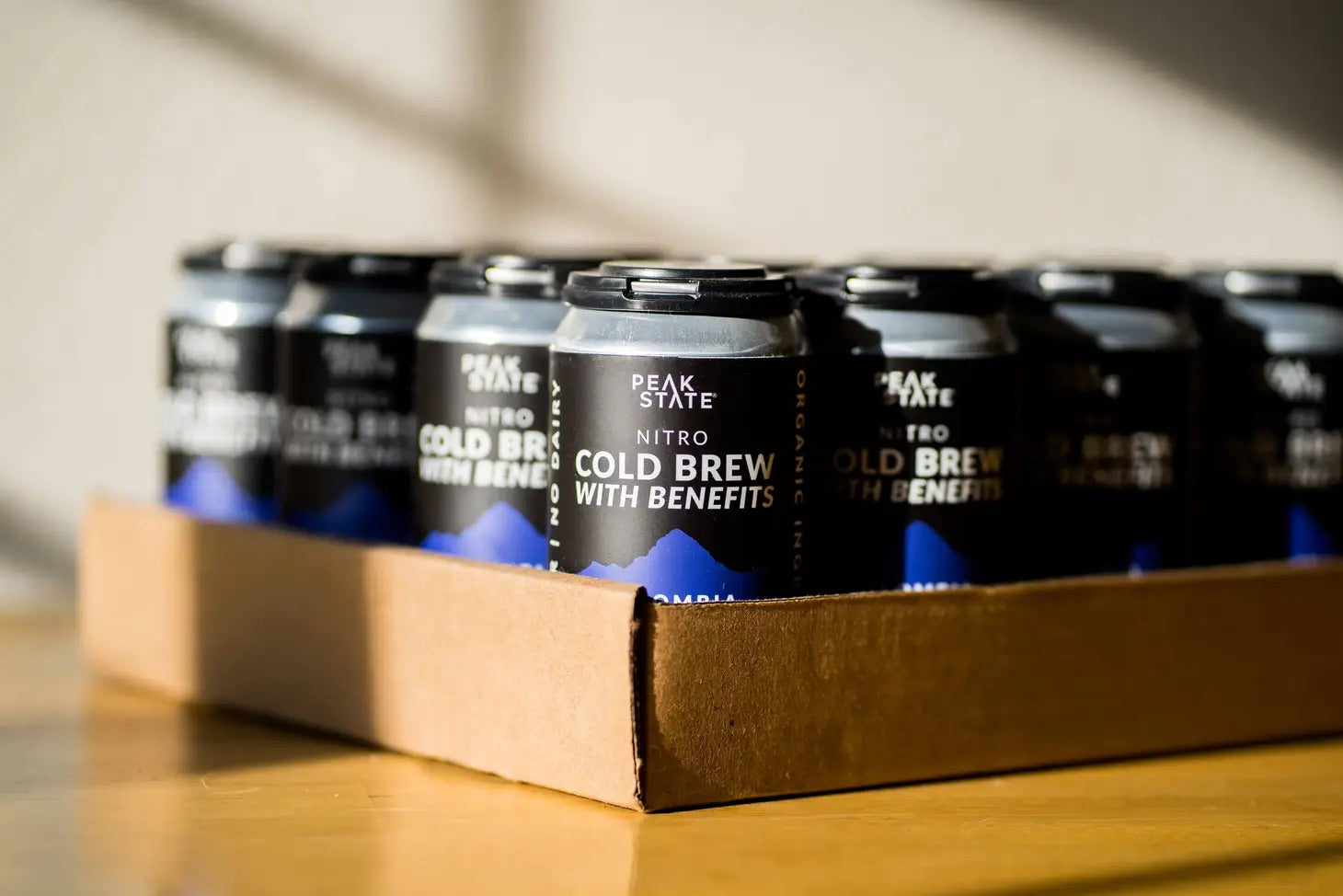 Cold Brew with Benefits - Mushroom-Infused Nitro Cold Brew Cans - Mushroom Coffee & Tea