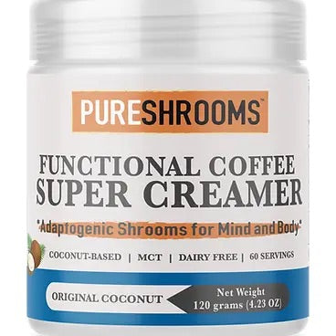 PURESHROOMS -  Functional Super Coffee Creamer (Original) - Mushroom Coffee & Tea