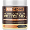 PURESHROOMS - Mushroom Decaf Coffee w/ Lion’s Mane & Cordyceps - Mushroom Coffee & Tea