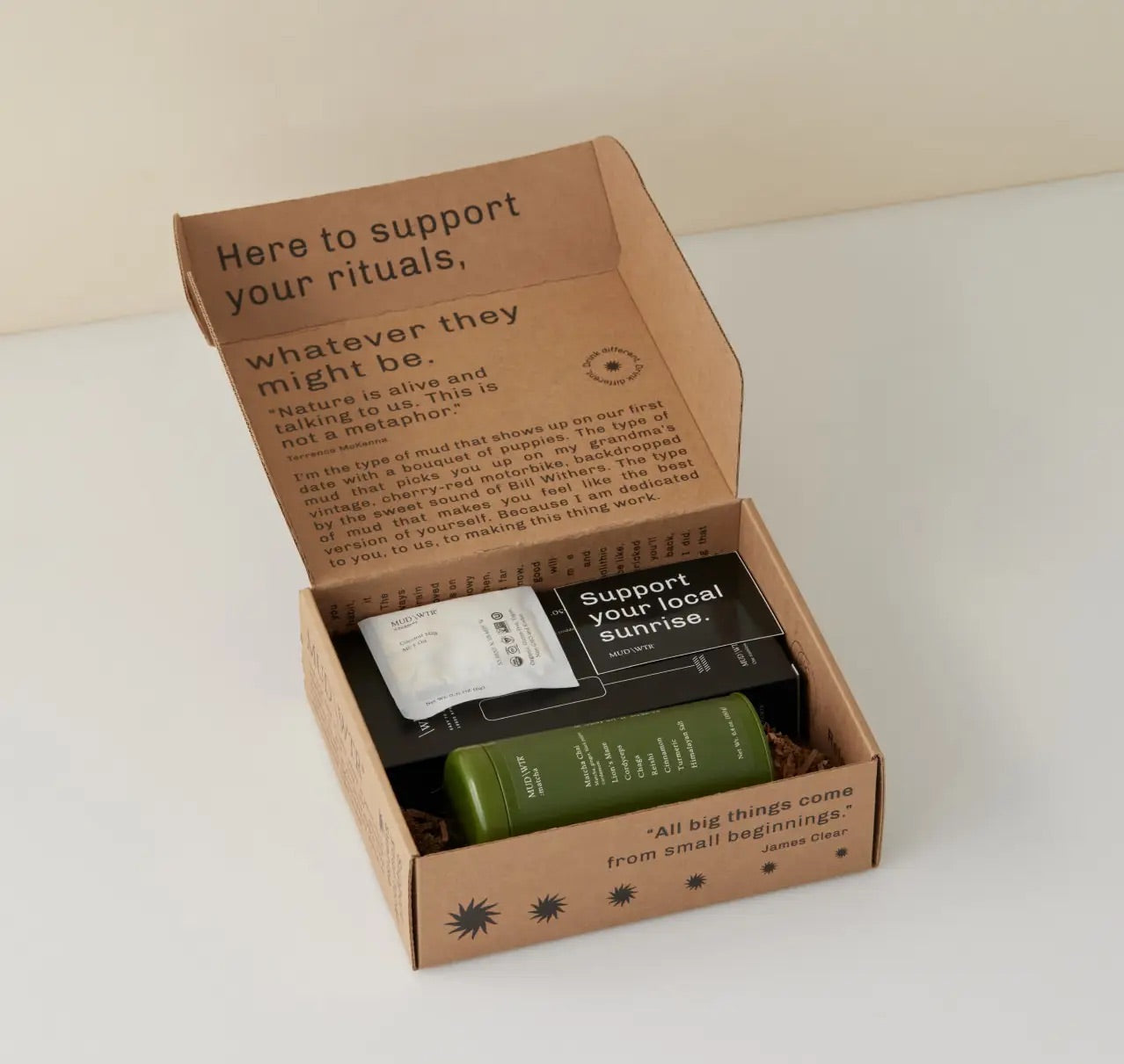 MUD\WTR - Morning Matcha Starter Kit - Mushroom Coffee & Tea