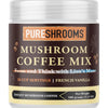 PureShrooms French Vanilla Mushroom Coffee w/ Lion's Mane - Mushroom Coffee & Tea